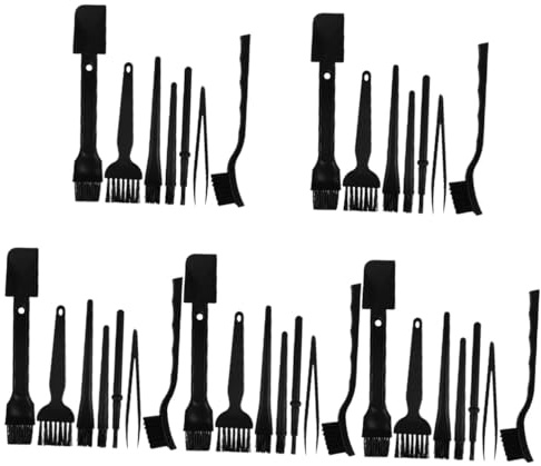 TOPPERFUN 35piezas Cepillos Antiestáticos para Limpieza De Teclados De Limpieza para Ordenadores y Móviles Cepillos Portátiles y para Eliminar y Suciedad