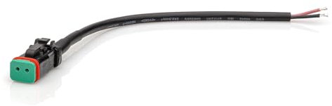 LED-MARTIN 2-POLIG Adapterstecker | Buchsengehäuse | f. DEUTSCH DT - 30cm