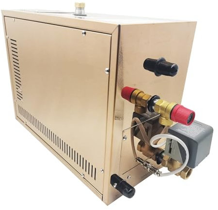 YXZKJZJ Generador de baño de Vapor húmedo for el hogar, máquina de Sauna de Vapor for el hogar, 3/4KW, for SpaRoom Calentamiento rápido de Alta eficiencia(4KW)