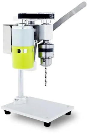 Bench Drill Press Pillar Drill 100W High Precision Mini Drill Floor 7 Speed Drill Chuck Electric Bench Drill Tapping Machine DIY Wood Metal Drilling Machine