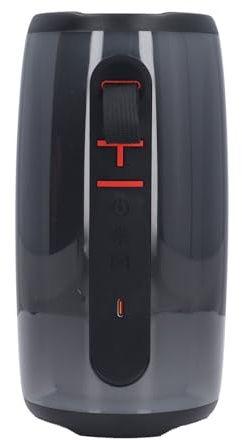 TOPINCN Set di Altoparlanti per Karaoke Portatili, Microfono, Altoparlante per Esterni Macchina per Karaoke Compatta per Uso Domestico All'aperto