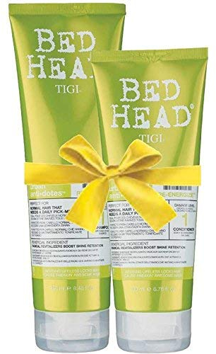 Tigi Bed Head Urban Anti Dotes Re-Energize Set (Shampoo 250ml + Conditioner 200ml)