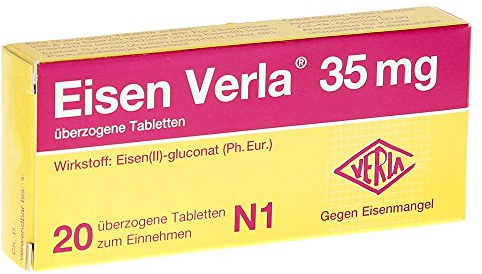 EISEN VERLA 35 mg überzogene Tabletten 20 St