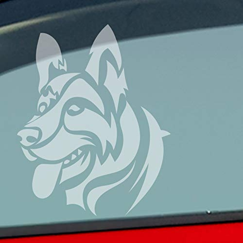 Hellweg Druckerei Deutscher Schäferhund Hund Schaeferhund Auto Aufkleber Sticker Heckscheibenaufkleber