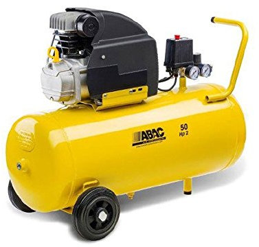 ABAC 9721314, Compressore Aria 50 l, Montecarlo B20 Baseline, Giallo