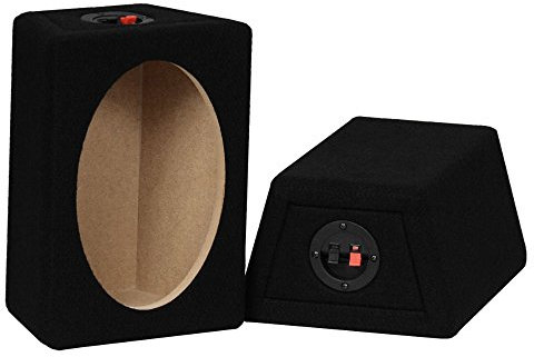 Maxxcount Geschlossenes Subwoofer-Leergehäuse 6x9 3,6L (Paar)