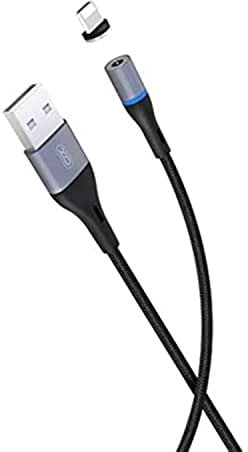 Cable NB125 Magnético Lightning Aluminio 1M 2A LED XO