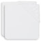 Jollein 2550-503-00001 Wickeltuchabdeckung Frottee 50x70cm weiß (2er Pack), weiß, 550 g