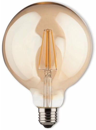 Müller-Licht LED Filament Leuchtmittel Retro Globe G125 4,5W = 32W E27 Gold 350lm extra warmweiß 2000K