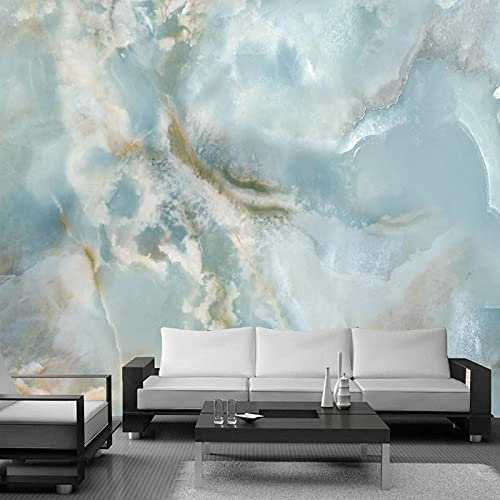 XTSWallpaper Photo Papier Peint Effet 3D - 140X70Cm Mode Texture Marbre - Panoramique Murale Enfants Chambre Décoration Affiche Murale - Personnalisable Papier Peint Pvc Autocollant