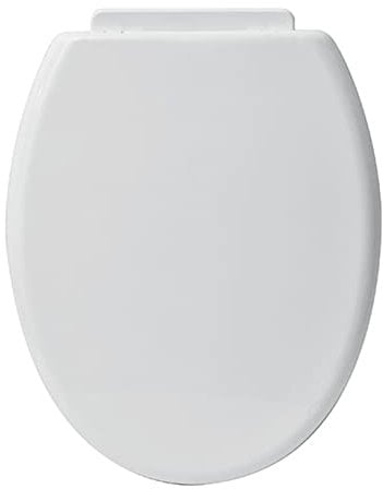 Tendance - Abattant wc pp 18 pouces attaches plastiques - blanc