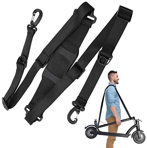 Tuxuzal Scooter Schultergurt, Tragegurt Laufrad, Universal Verstellbare Scooter Schultergurt für Kinderfahrrad, Elektroroller Scooter Zubehör, Schulterriemen Roller Tragegurt für Faltbare Fahrräder