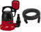 Einhell GC-SP 3580 LL Pompa immersione acque chiare fondo piatto (350 W, portata max 8000 L/h, prevalenza 7.5 m, immersione max 7m) & Kit accessori tubo di aspirazione nero 7 metri