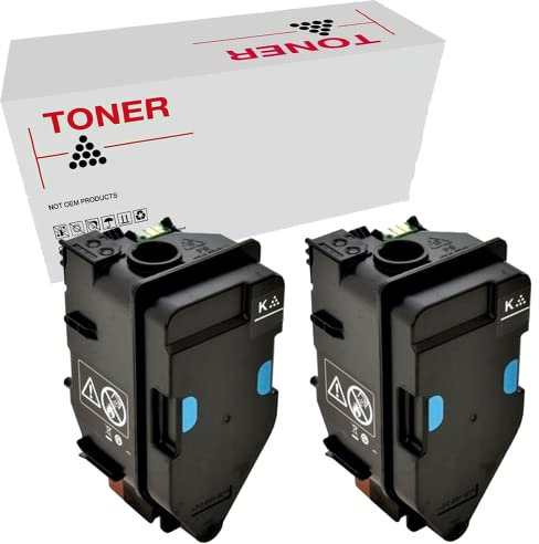 Genérico TNP80 Pack 2 Cartuchos de Toner Compatible con Konica Minolta Bizhub C3320i AAJW152