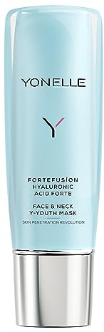 YONELLE Hyaluron Gesichtsmaske Frauen mit Arginin und Lactobionsäure - Nacht Face Care - Overnight Maske Gesicht und am Hals - Gesichtspflege für alle Hauttypen - Y-Zonen-Lifting 75ml