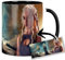 Daenerys Targaryen Emilia Clarke Tasse Innen & Henkel Schwarz Keramikbecher Mug AAA