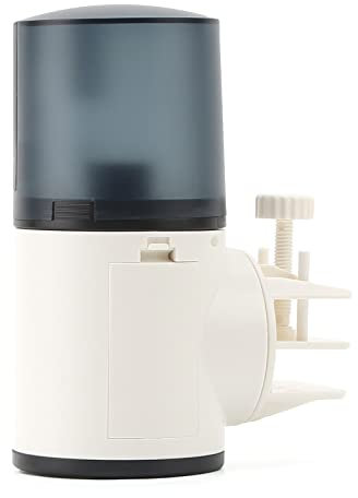 Automatischer Fischfütterer Elektrischer Auto-Fischfütterer Urlaubs-Timer Futterautomat Elektrischer Fischfütterer für Fischbecken Teichfütterer Wochenend-Ferien