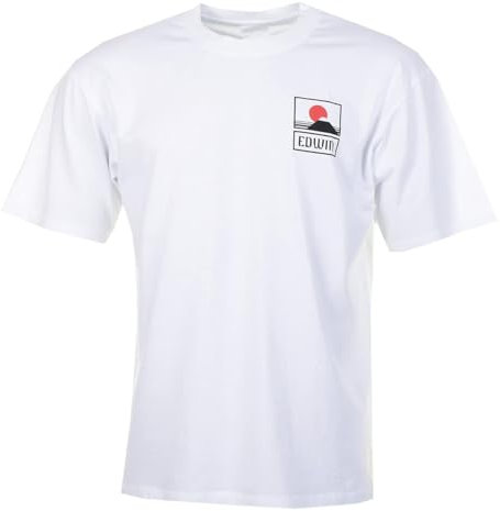 Johniel Edwin Sunset On Mt Fuji T Shirt White XL White L