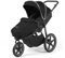 Ickle Bubba Venus Prime Jogger Kinderwagen and Neugeborenenkokon (Schwarz)