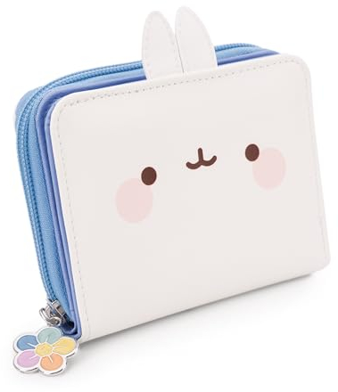 NICI Molang with 2D Ears 12x9.5 cm Wallet One Size, Weiß