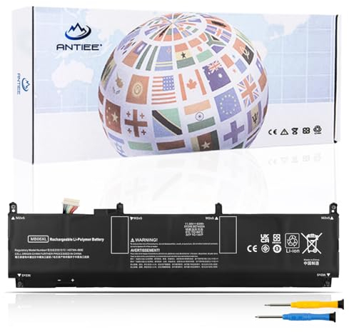 ANTIEE 83Wh MB06XL Laptop Akku Kompatibel mit HP ZBook Studio G7 Mobile Workstation/ZBook Studio G8 Mobile Workstation/ZBook Create G7 Series HSTNN-IB9E L78553-005 L77973-1C1 L78553-002 11.58V