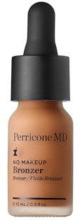 Perricone MD No Makeup No Bronzer 10ml -Weightless Liquid Bronzer – Sheer, Blendable & Buildable for Natural Sun-Kissed Glow – Improves Dullness & Discoloration Over Time – Fragrance-Free Serum