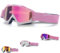 Masque Ski Femme Rose, Masque de Ski, Lunettes Ski Femme, Masques et Lunettes de Skiotg, Protection Uv400 Masques de Snowboard(B)