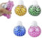 Stressbälle,Stressball für Erwachsene,Anti Stressball,4 Stück Stress Balls,Anti Stress Spielzeug für Kinder,Bunte Anti Stress Squeeze Traubenbälle Kinder Erwachsene für ADHS Angst Spannung und Stress