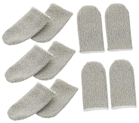 Gadpiparty 10stücke Pack Fingermanschetten Für Gaming Schweißresistente Fingerschutzabdeckungen Touchscreen-fingerhüllen Für Daumenkontrolle Mobile Gaming Zubehör Präzise Steuerung