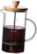 Mikinona Französische Presse Kaffeemaschine Kaffeemühle programmierbar kaffeekanne kaffeekännchen Kaffee trinken Glaspresse Wasserkocher Kaffeeglaspresse Wasserkocher für die Küche Holz