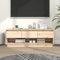 Iiaky Mueble de TV de Madera Mueble Television Salon Muebles de TV Mesa TV Salon Maciza de Pino 110,5x34x40 cm