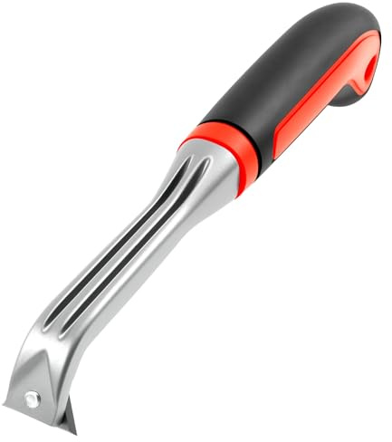 Carbide Paint Scraper, 1'' Anti-Slip Carbide Scrapers with Plastic Handle High-Quality Triangular Scraper Blade for Painting Woodworking Adhesives Removing Wood Metal Concrete Stone Lightweight Handy