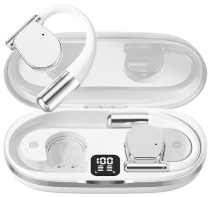 Jooehyer M111 Smart Translator Headset 144-Language AI Translation Earbuds Wireless On-Ear Translator Device B