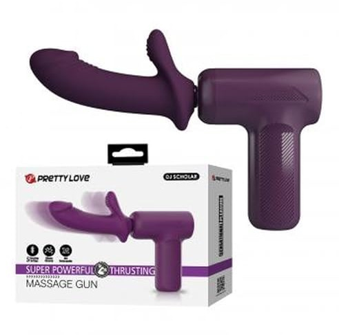 Pretty Love DJ Scholar - Massage Gun Purple 13.6 cm