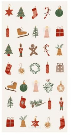 IB Laursen Serviette Weihnachtsmotive My Nostalgic Christmas 16 Stck B: 40 L: 40