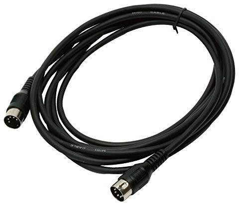 Tech cable MIDI 1,0 m negro TM-100BLK (importación de Japón)