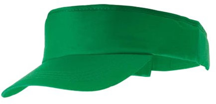 eBuyGB Adult Sun Visor - Unisex Sun Summer Sports Shade Cap Hat (Green)