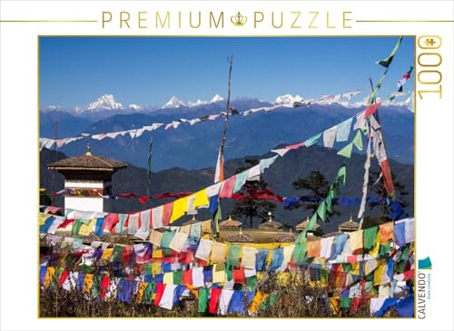 CALVENDO Puzzle EIN Motiv aus dem Kalender Bhutan 2017 - Land des Donnerdrachens | 1000 Teile Lege-Größe 64 x 48 cm Foto-Puzzle für glückliche Stunden