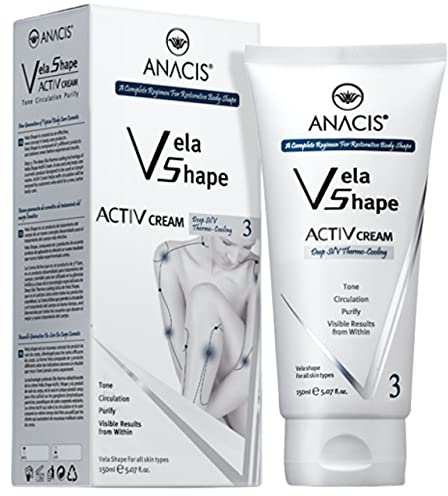 Cellulite-Creme Active Body für Bauch, Oberschenkel und Po, Feuchtigkeitsspendende Creme mit kraftvollen natürlichen und aktiven Inhaltsstoffen. Anacis 150 ml