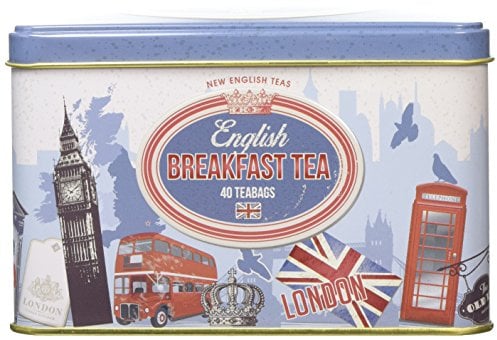 New English Teas Retro London Heritage Teabag Tin