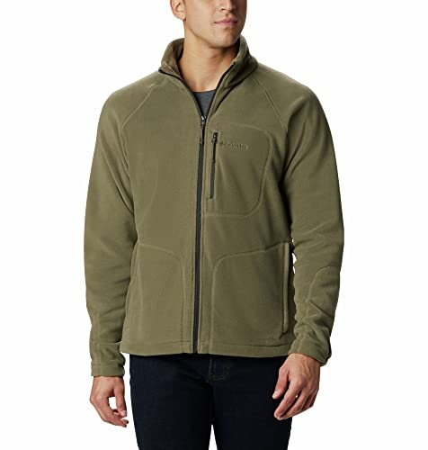 Columbia Fast Trek 2 Full Zip Fleece, Giacca In Pile Con Cerniera Intera Uomo, Stone Green, XL