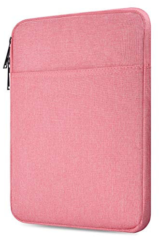 iPad 10.2 Inch Sleeve Case for Women, Waterproof Tablet Sleeve for Surface Go, 11 Inch Pro, 9.7 10.5 Inch, Air 3, 1/2/3/4/5/6 Protective Bag, Pink