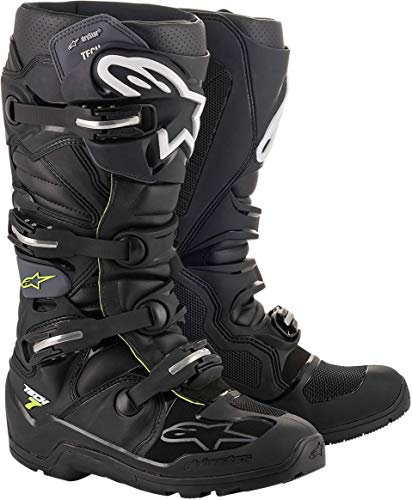 Alpinestars Tech 7 Enduro Drystar Stivali Motocross (Black/Gray,15 (51))