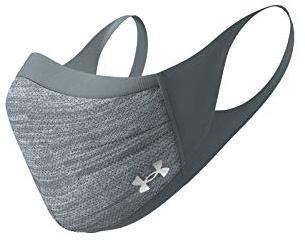 Under Armour Sportwasserbeständiger Gesichtsmaske - Pitch Grau - L/XL