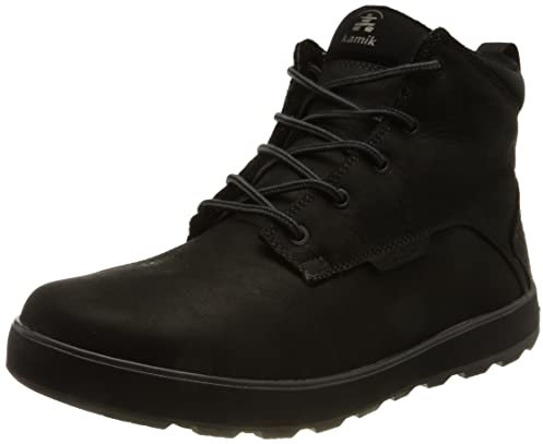 Kamik Herren Spencer Mid Schneestiefel, Black (BLK), 42 EU