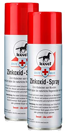 2x Leovet Erste Hilfe Zinkoxid Spray 200