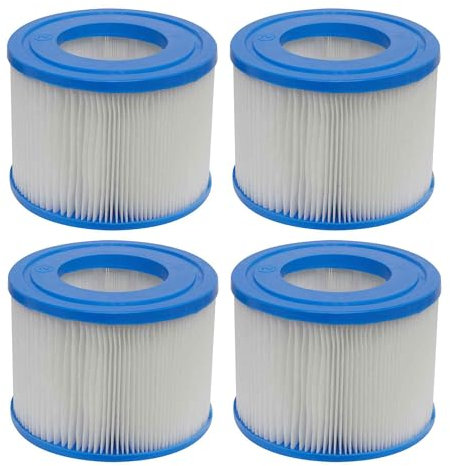 Dellonda Hot Tub/Spa Filter Cartridge Pack of 4 - DL80