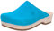 Berkemann Unisex Natur-Toeffler Holzschuh, aquamarin, 40 2/3 EU