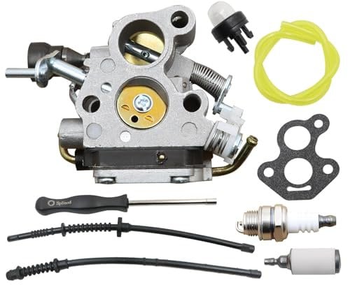 Priprilod Carburetor Kit Fit For Husqvarna 135 135E 140 140E 435 435E 440 440E Fit For Zama C1T-EL41 Fit For Chainsaw Jonsered CS2240 CS2240S CS410 506450501 358381800