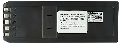 vhbw batteria sostituisce Fluke BP7217 per dispositivo di misurazione (2500mAh, 7,2V, NiMH)